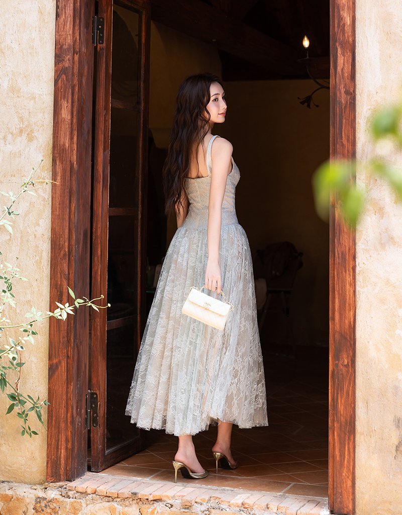 SYLENE MIDI DRESS